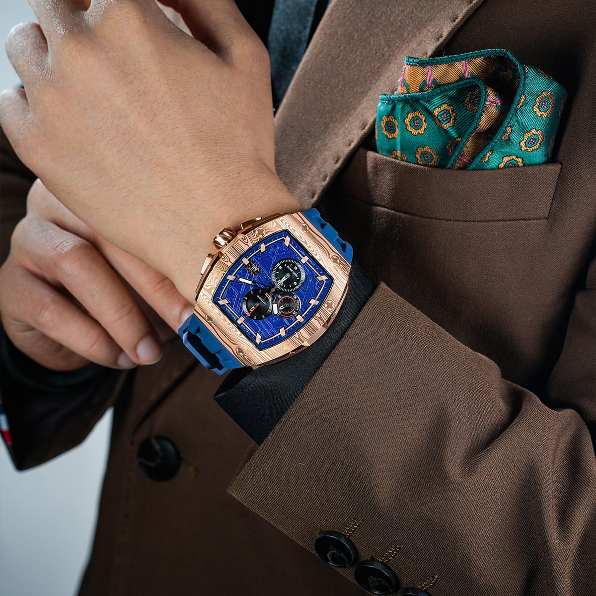 TSAR BOMBA Premium Quartz Waterproof Watch TB8211Q – Tsarbomba