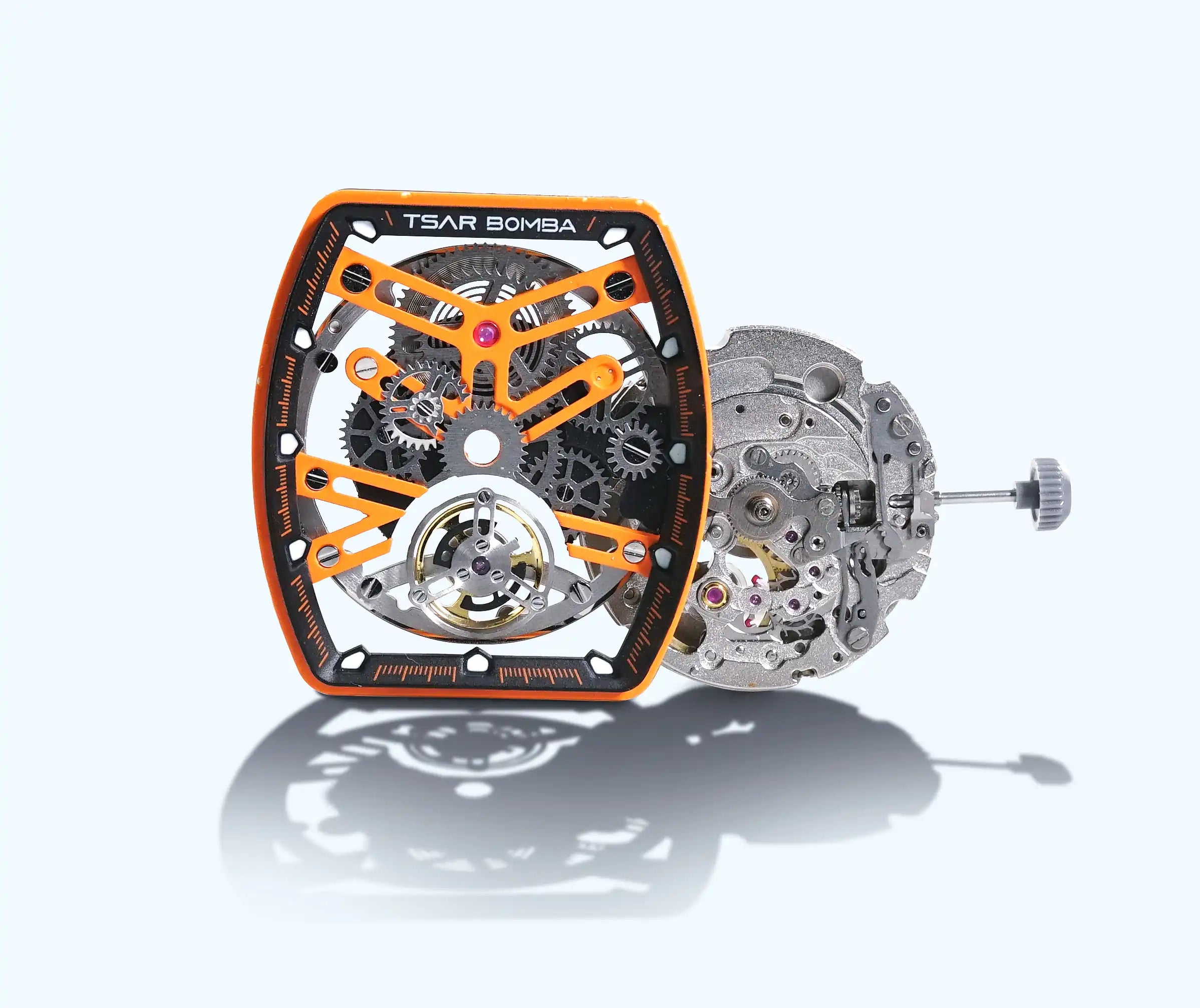 Tsarbomba watches are produced in collaboration with renowned Japanese and Swiss movement manufacturers,