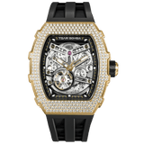 Elemental-Cubic Zirconia Automatic Watch TB8208D