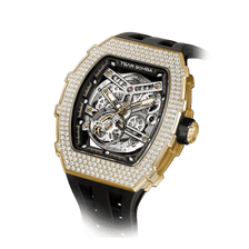Elemental-Cubic Zirconia Automatic Watch TB8208D