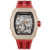 Elemental-Cubic Zirconia Automatic Watch TB8208D