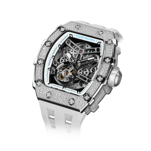 Elemental-Cubic Zirconia Automatic Watch TB8208D