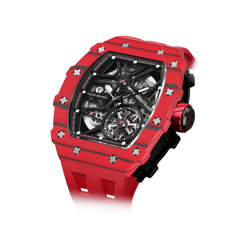 Elemental-Orologio Automatico in Fibra di Carbonio TB8209CF
