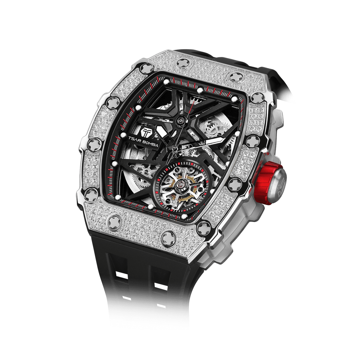 エレメンタル-キュービックジルコニア自動巻き時計 TB8209D（US）