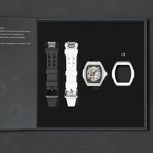 Atomic-Cubic Zirconia Interchangeable Automatic Watch Twin-11