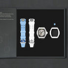 Atomic-Cubic Zirconia Interchangeable Automatic Watch Twin-24