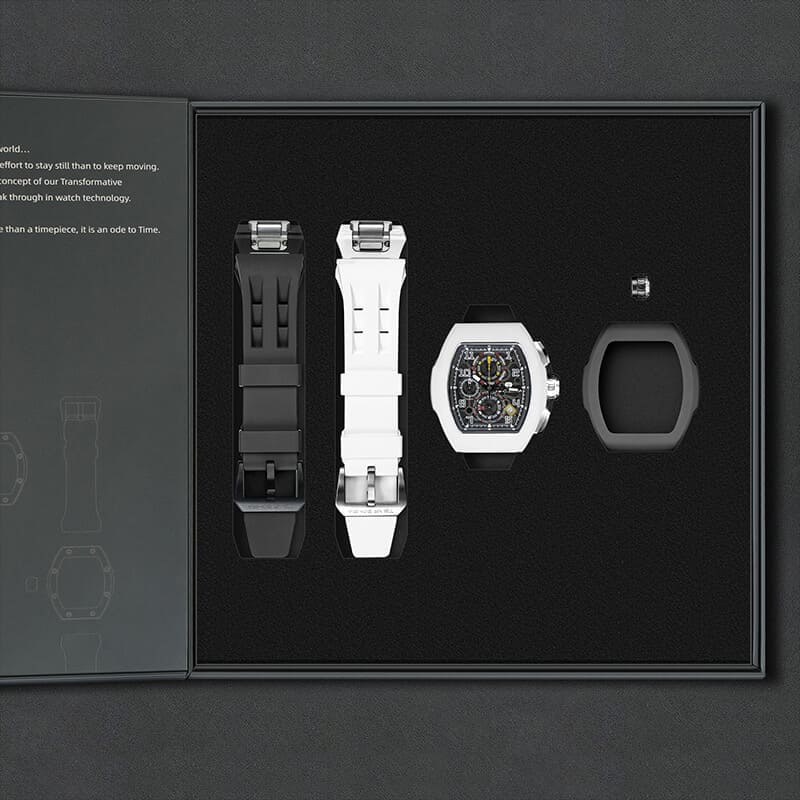 原子交換式カレンダーウォッチ（2-in-1）