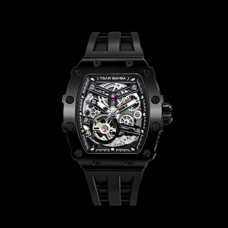 Elemental Series-Automatic Watch TB8208A Black-1