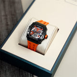 Elemental Series-Automatic Watch TB8208A Black Orange-5