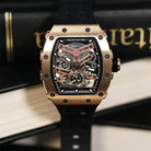 Elemental Series-Automatic Watch TB8208A Gold Black-13