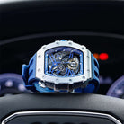 Elemental Series-Automatic Watch TB8208A Silver Blue-11