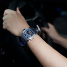 Elemental Series-Automatic Watch TB8208A Silver Blue-9