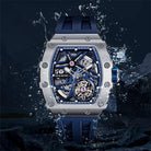 Elemental Series-Automatic Watch TB8209A Silver Blue-7