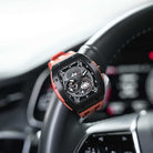 Elemental Series-Automatic Watch TB8210A Black Orange-5