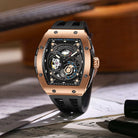 Elemental Series-Automatic Watch TB8210A Gold Black-9