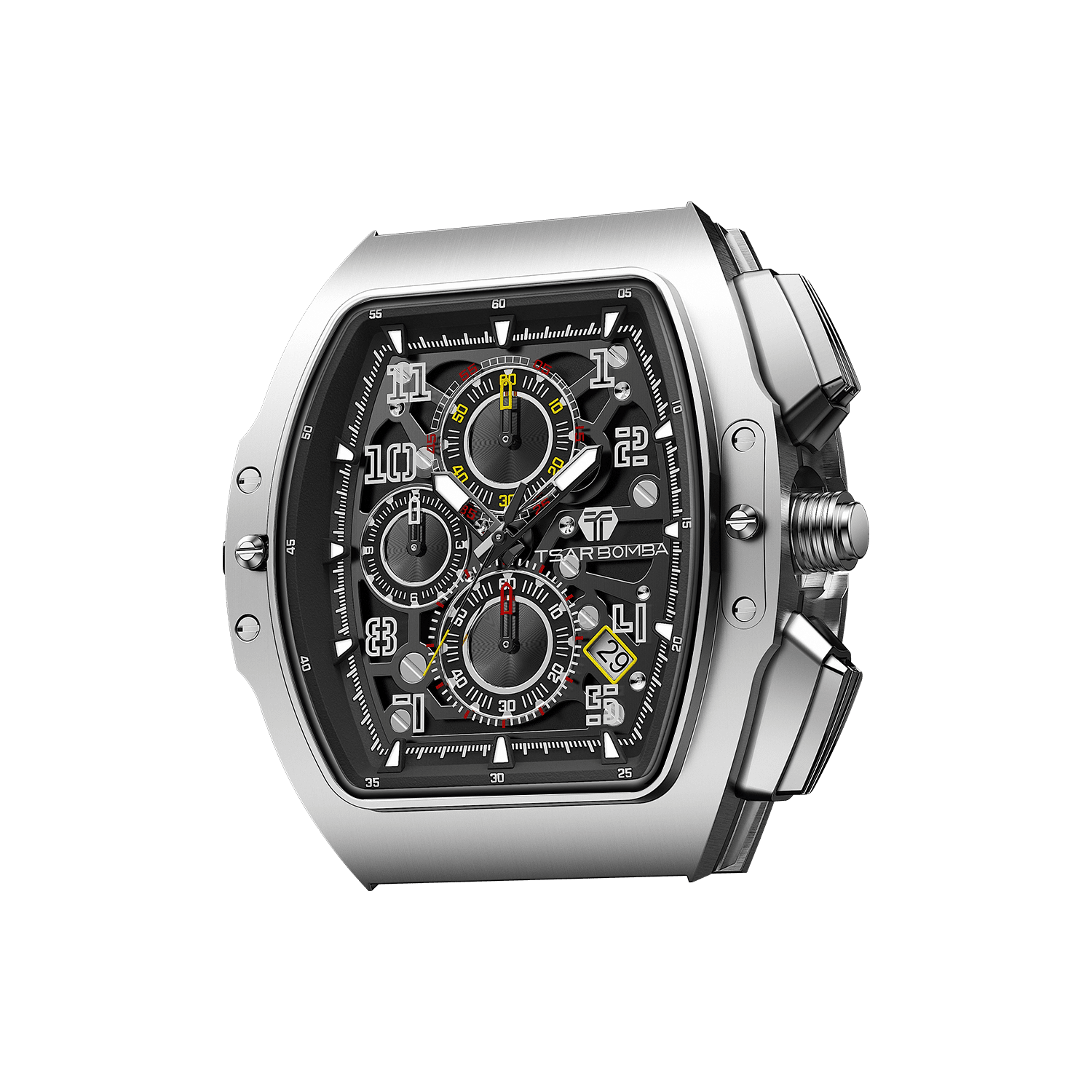 TSAR BOMBA ツァーボンバ Amazon.com: TSAR BOMBA Luxury Automatic Watches for Men