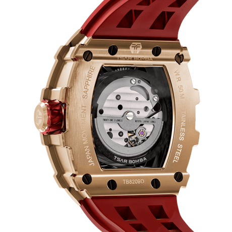 Elemental-Cubic Zirconia Automatic Watch TB8209D（EU）