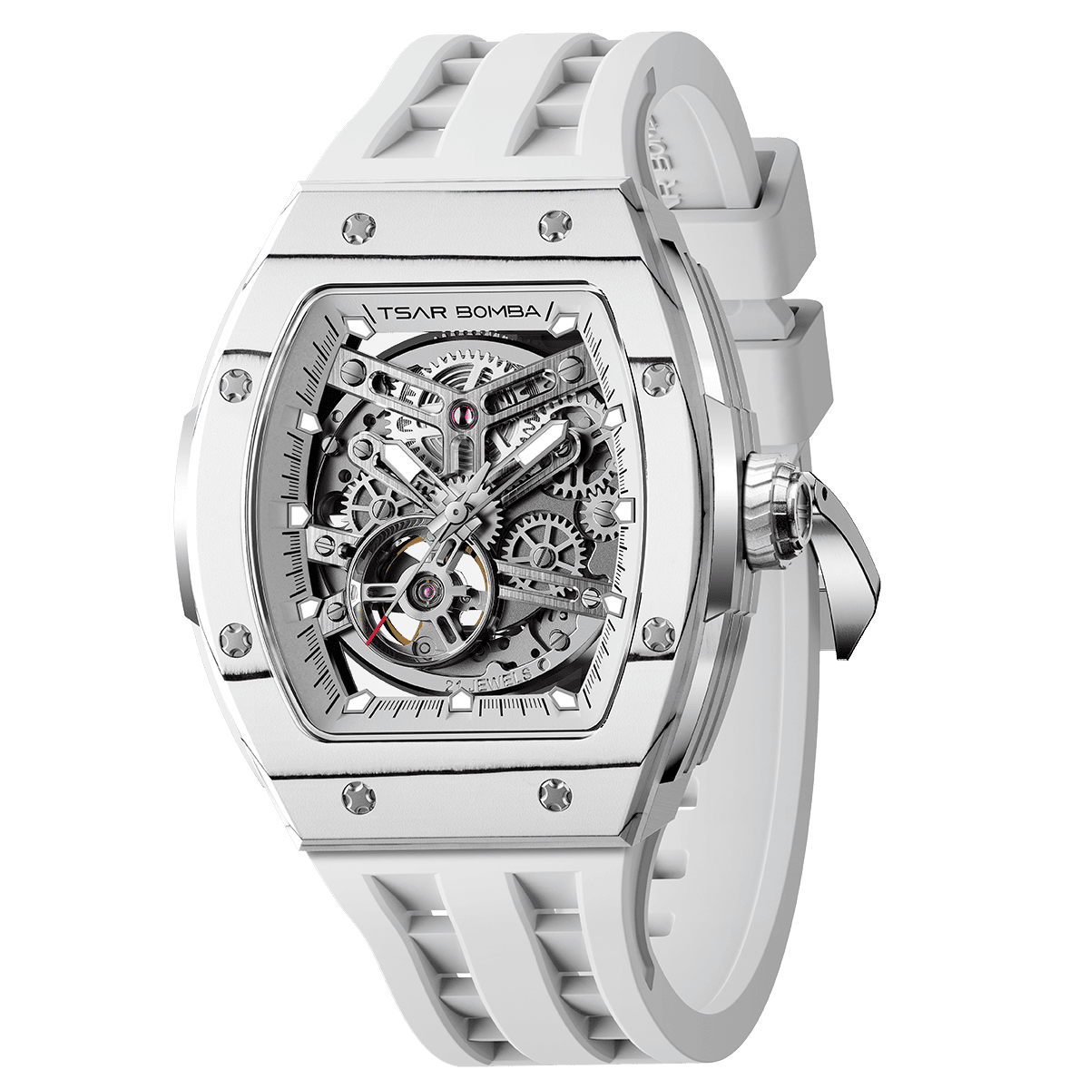 Elementális szénszálas automata karóra TB8208CF