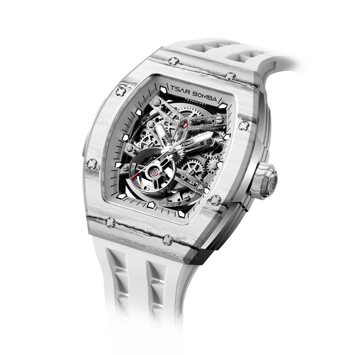 エレメンタルカーボンファイバー自動巻き時計 TB8208CF