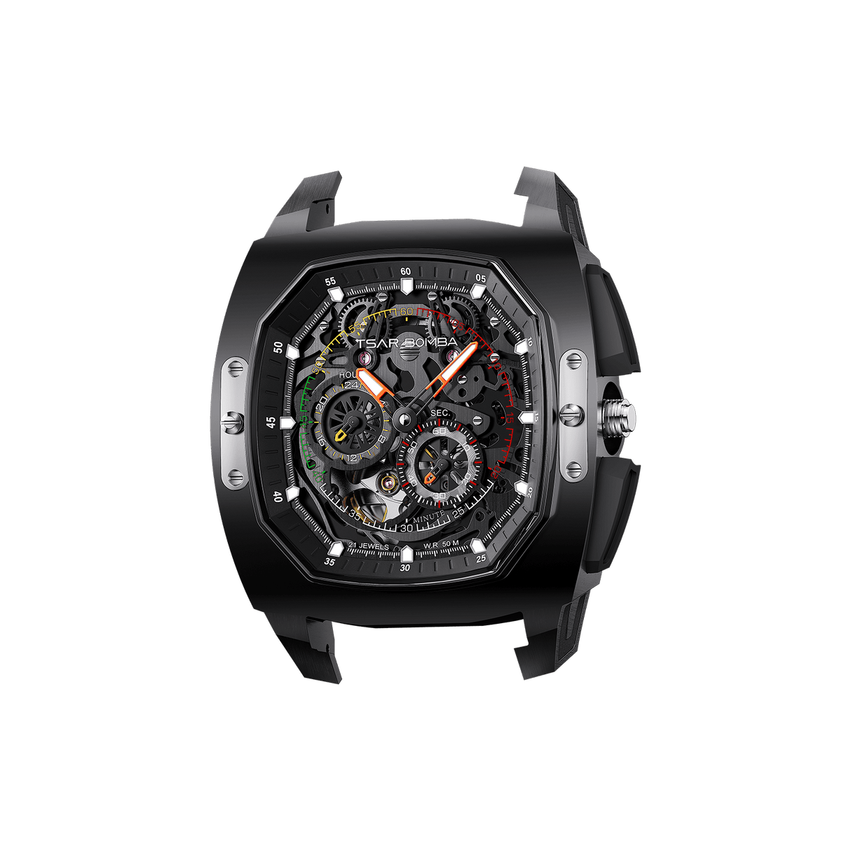 Dunkle Materie - Austauschbarer Automatik-Uhrenkopf