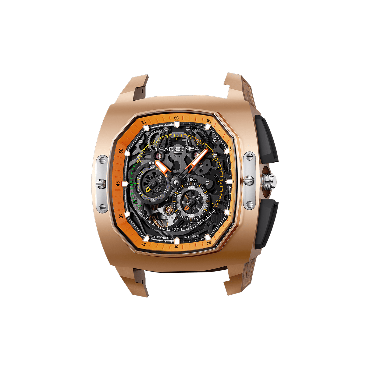 Dunkle Materie - Austauschbarer Automatik-Uhrenkopf