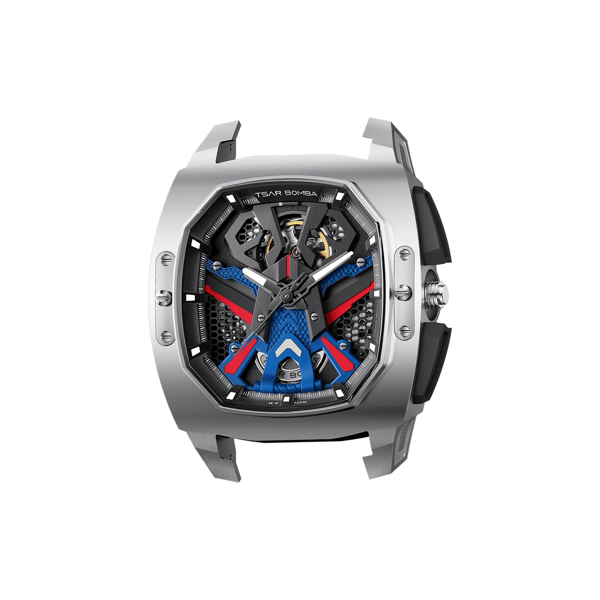 Dunkle Materie - Austauschbarer Automatik-Uhrenkopf