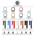 TSAR-BOMBA-Atomic-TB8218D-zirconia-diamond-set_7-in-1. Set includes 1 watch core and 1 zirconia diamond bezel and 6 fluororubber bezel and 7 fluororubber strap and 7crown. Utilizes TSAR BOMBA’s patented technology for interchangeable straps, bezels, and crowns. Quickly swap modules without tools—since your watch can change its style, why buy another one?