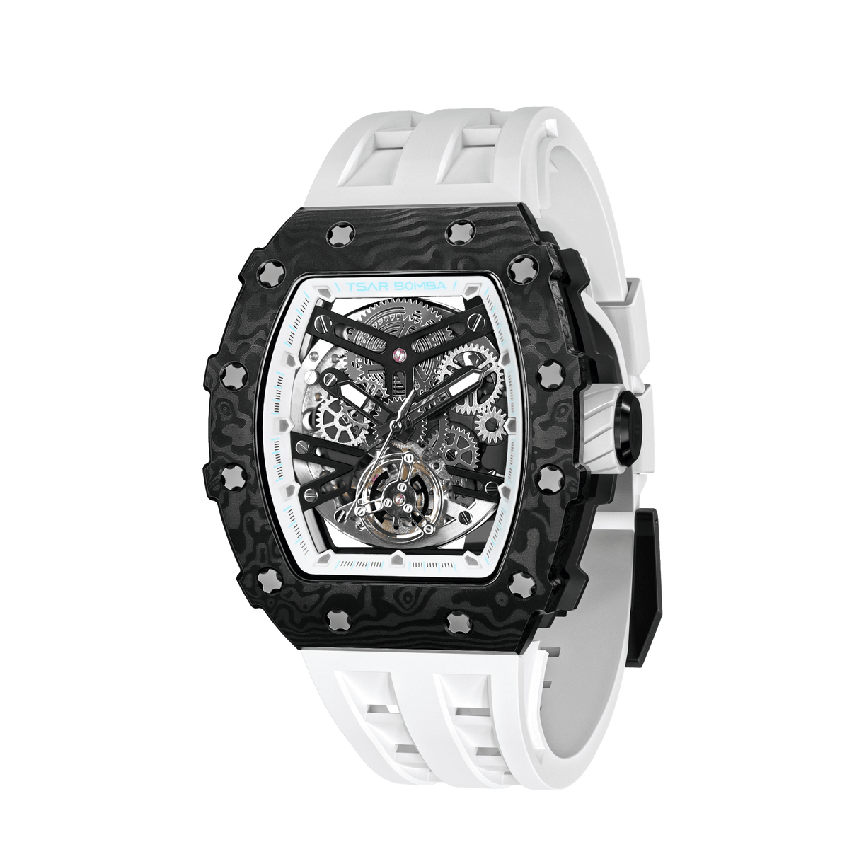 Elemental-Kohlefaser Automatik-Uhr TB8208CF（EU）