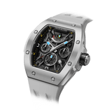 tsarbomba atomic collection watches-TB8222C,TB8222C Ceramic Watch: The ceramic case combines light weight with scratch resistance. It features a Japanese automatic movement with a power reserve indicator and date display. Product images