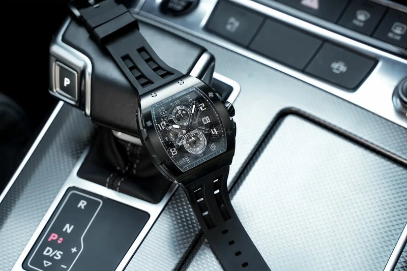 tsarbomba elemental collection watches-TB8211Q,Date-display/chronograph watch, made of 316 stainless steel,